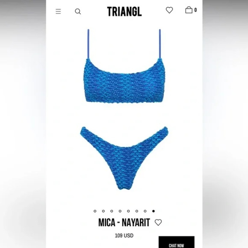 Triangl Swimwear Blue Bikini